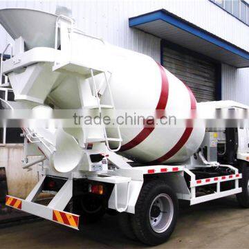 Made in China Small Right Hand Drive 3m3 Concrete Mixer Truck photo-3