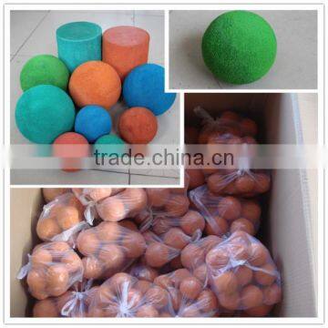 2015 Hot Sale Concrete Pump Pipe Cleaning Out Sponge Ball photo-2