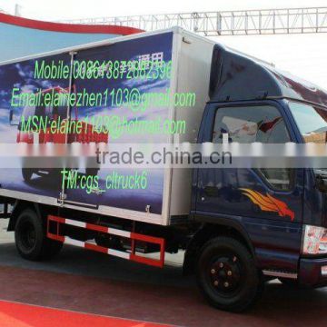 FAW 4*2 wing van trucks for sale