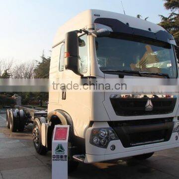 Diesel Type HOWO T5G Cargo Truck Chassis 310hp 8*4 20ton photo-3