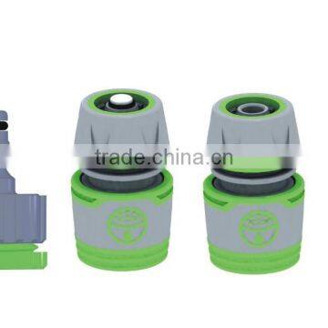 Hose basic set with soft coated metal cap