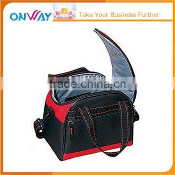 Manufacturer handy food delivery cooler bag with retractable strap