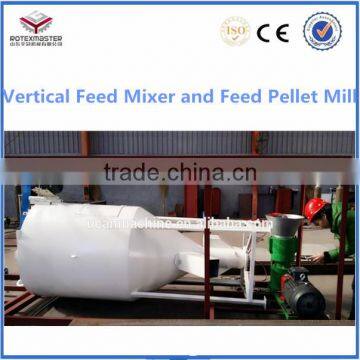 Vertical pig cow cattle fish chicken feed mixer for sale