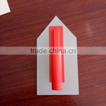 3mm Thickness 130mm Wide Plastic Trowel ABS Handle Plaster Trowel photo-3