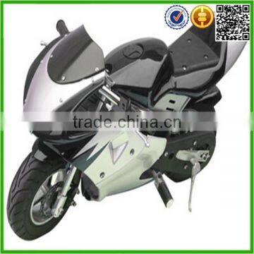 49cc pocket bike mini moto pocket bike with alloy pull starter with CE(SHPB-0014)