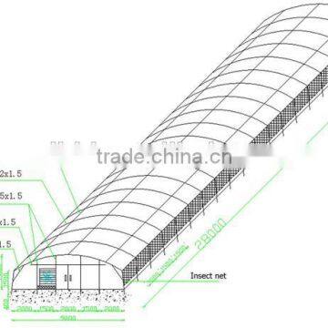 New Style Single Span Tunnel Greenhouse for Sale photo-6