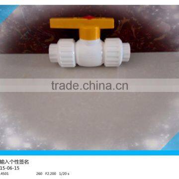 Good Price Ppr Plastic Double Union Plastic Ball Valve photo-3