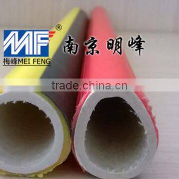 Low Price frp high strength FRP poles cover by non-slip pladtic