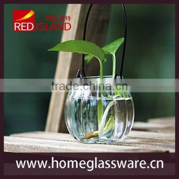 Glass Hanging Flower Pot, Flower Planter, Hydroponic Flowerpot