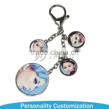 Four Circles Sublimation Bag Hanging Chain