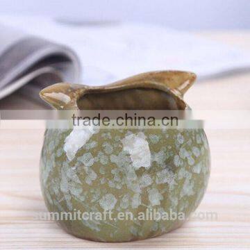 Succulent Plants Mini Owl Shape Ceramic Flower Pots photo-5