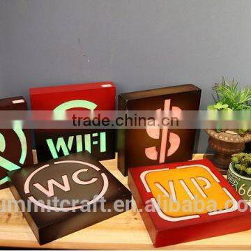 Creative Small Size Bar Decor LED Light Box Wall Sign photo-4
