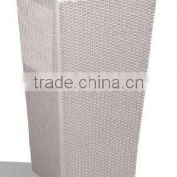 China Modern Design Rattan Flower Pot in Garden Sets in Patio Outdoor Furnitur photo-2