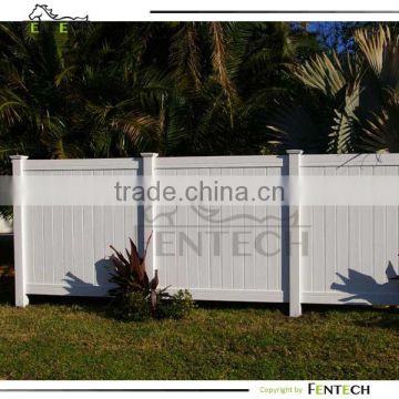 2014 hot sell high quality white easy privacy fence