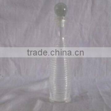 High Quality Whisky Glass Bottle With Glass Lid photo-6