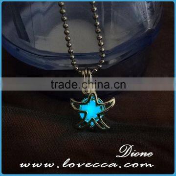 Hot Selling Luminous Jewellery Glow Star Necklace Pendant photo-5