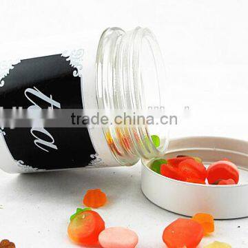 White Coating Glass Sealed Jar for Candy photo-2