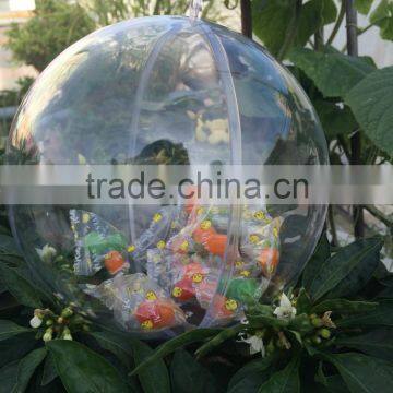 Clear Plastic Craft Gift Balls Transparent Acrylic Ball photo-4