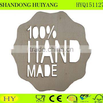 laser engraving custom hot selling wooden table mat