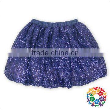 Hot Sale Birthday Outfit Blue/silver/gold Glitter Sequin Short Skirts photo-2