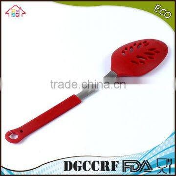 NBRSC Kitchen Utensils Silicone Ladle Spoon Non-Stick Silicon Slotted Spoon Dipper Scoop photo-4