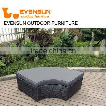 Hot Sale Beach Double Sun Lounger With Waterproof Cushion Sunbed Set photo-3