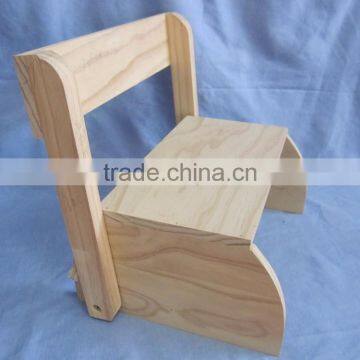 Convenient Carry Baby Wood Scalable Stool photo-3