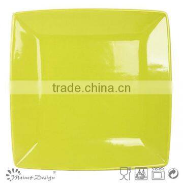 Solid Green Dinner Plate photo-2