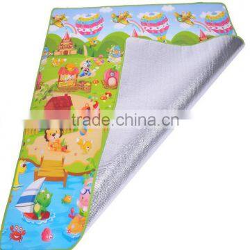 Colorful educational good quality shockproof waterproof kids folding play mat