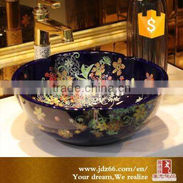 Modern Bathroom Art Basin Ceramic Counter Top Wash Basin photo-6