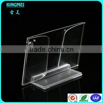 KM-VP23 Clear Acrylic Photo Frame With Clear Base Hot Selling photo-3