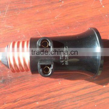 High Quality Two Round Plug Adapter Lamp Holder photo-2