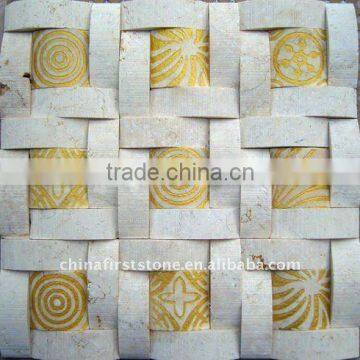 Marble Mosaic Tile FSMT-171