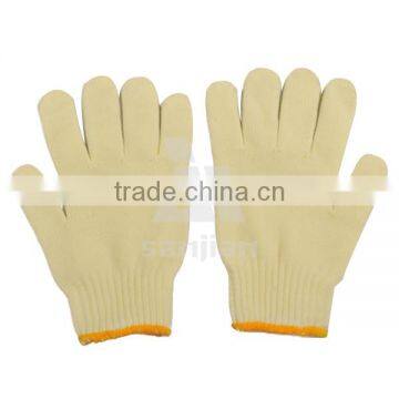 hot sellingsafety gloves made of cotton hand gloves machine cotton knitting glove