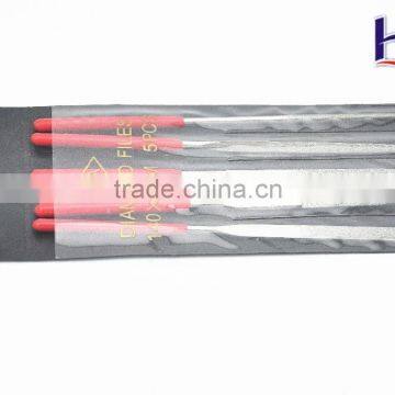 Diamond Files set 5 pcs/set(Ti/Ni coated)