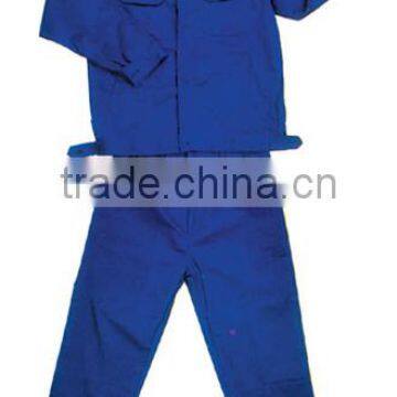 blue working uniform