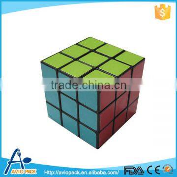 Custom made kids educational PP plastic cube toys