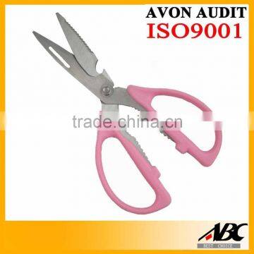 Colorful Wooden Handle Professional Kitchen Scissor photo-6