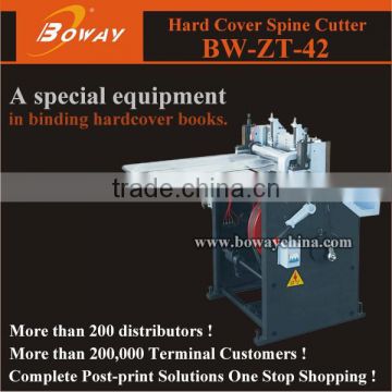 200 Times/Minute book Hard cover Spine Cutter Machine ZT-42