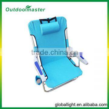 Deluxe Steel Backpack Cooler Chair