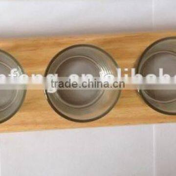 Wooden Beer Paddle With Glass Cup, Paddle, Beer Flight, Glass Cup Tray