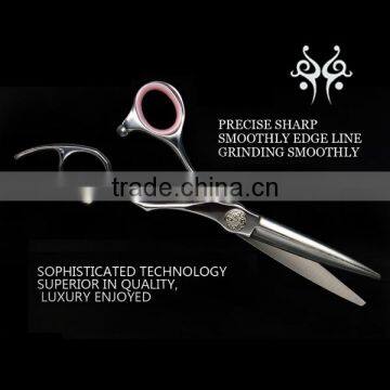 GU-575G High Quality Damascus Layer Steel Hair Cutting Scissors photo-5