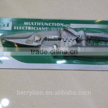 Berrylion 8"/200mm Crimping Plier Wire Stripper Multifunction Electrical Cutter photo-6