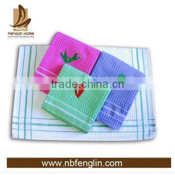 custom and cotton kitchen disposable dish cloth