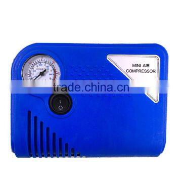 Auto air compressor DC 12V mini car air compressor auto air compressor electric micro pump tire inflator tire pump