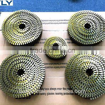 Professional factory supply 3.05x75mm pallet wire welded screw coil nail for American market