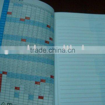 Stone paper notebook