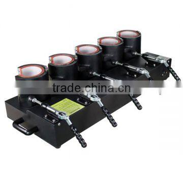 5 in 1 Mugs Heat Press Machine With 5 Mugs Heating Mat photo-3