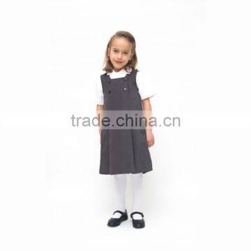 Kids school uniforms pinafore design for girls