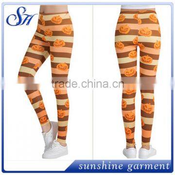 2017 Printed Spandex Woman Leggings KX006 photo-5